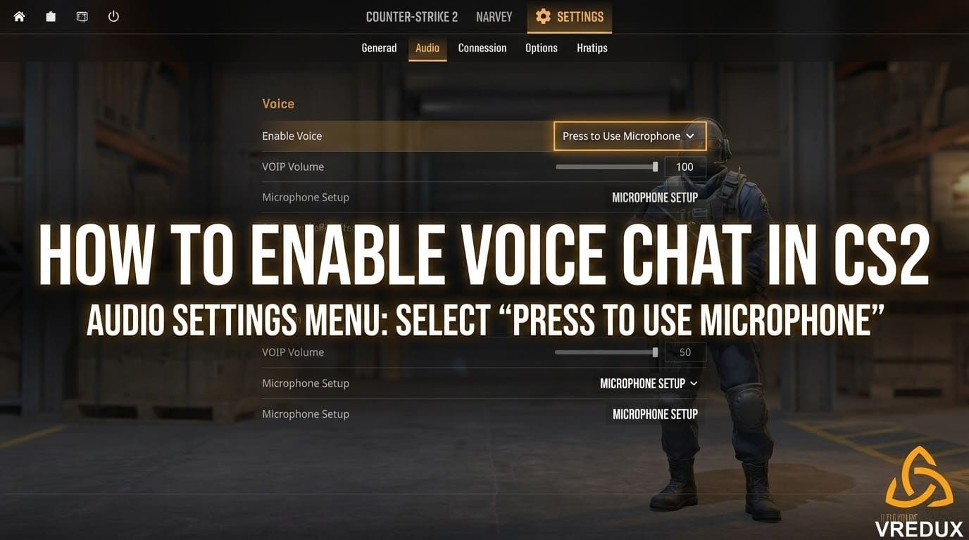Command To Hear Comms In CS2 CS GO Voice Enable Chat Volume Scale Voice Chat Cs2 Preview 